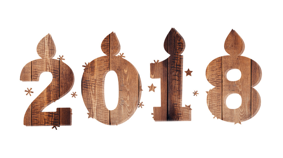 2018 Wood Happy New Year png icons