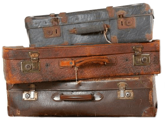 3 Suitcases Photo png