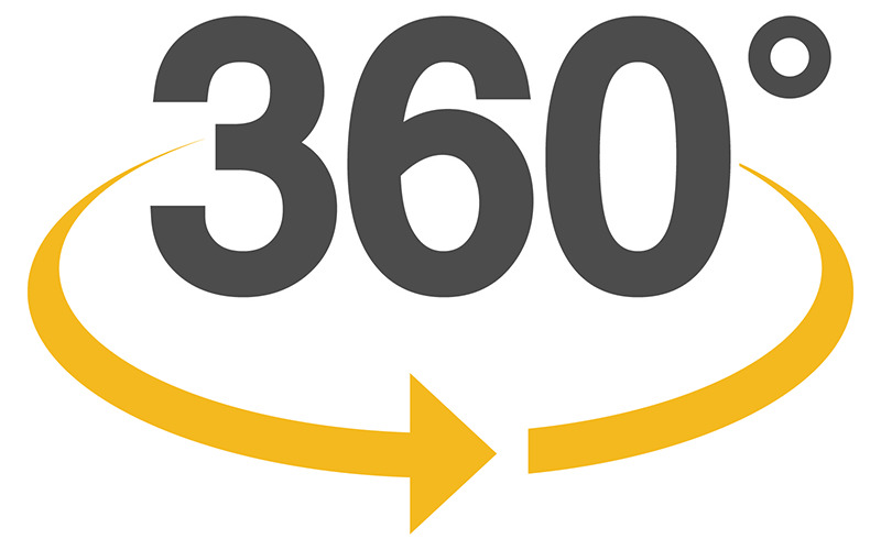 360 Degrees Logo icons