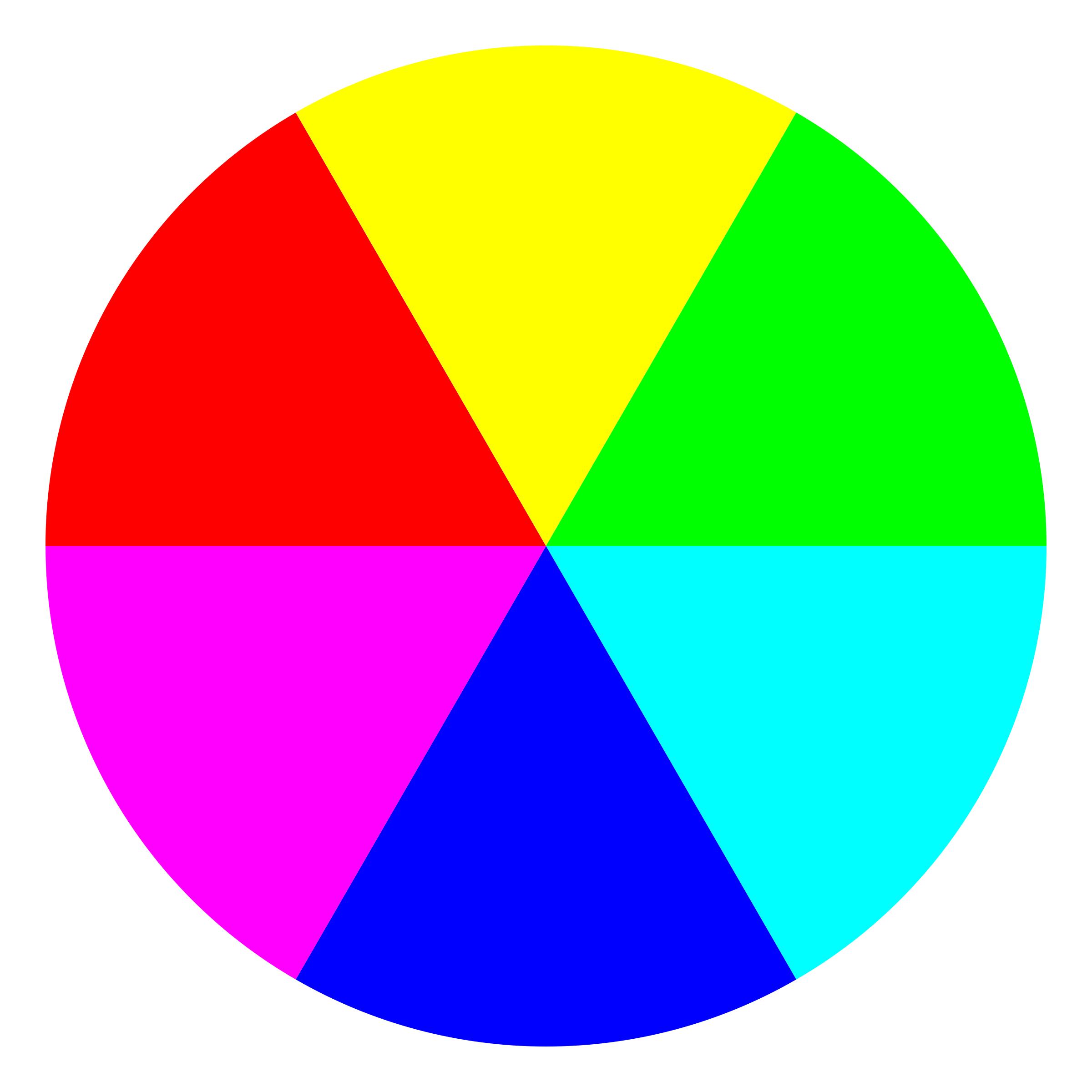6 color beach ball png