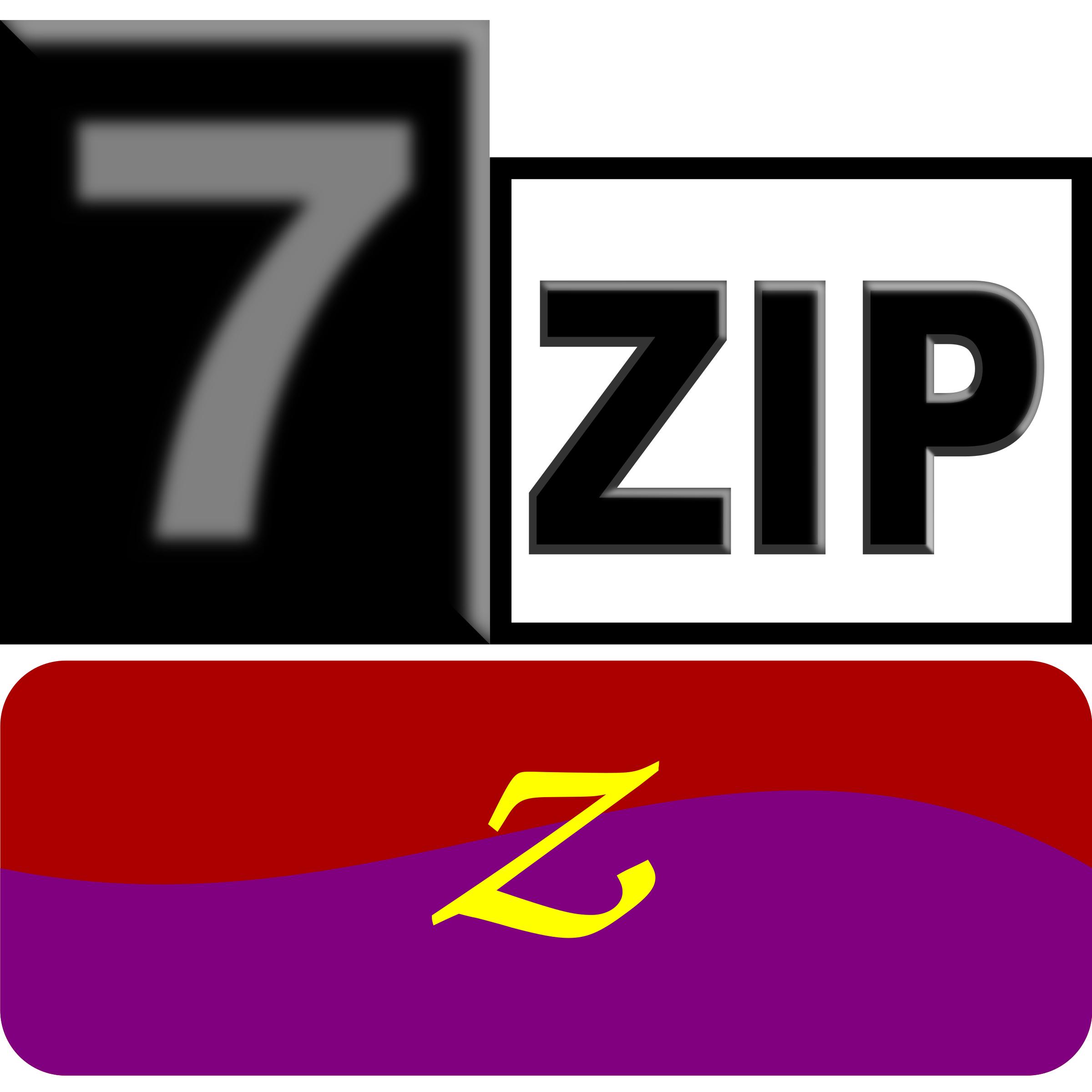 7zip Classic z PNG icons