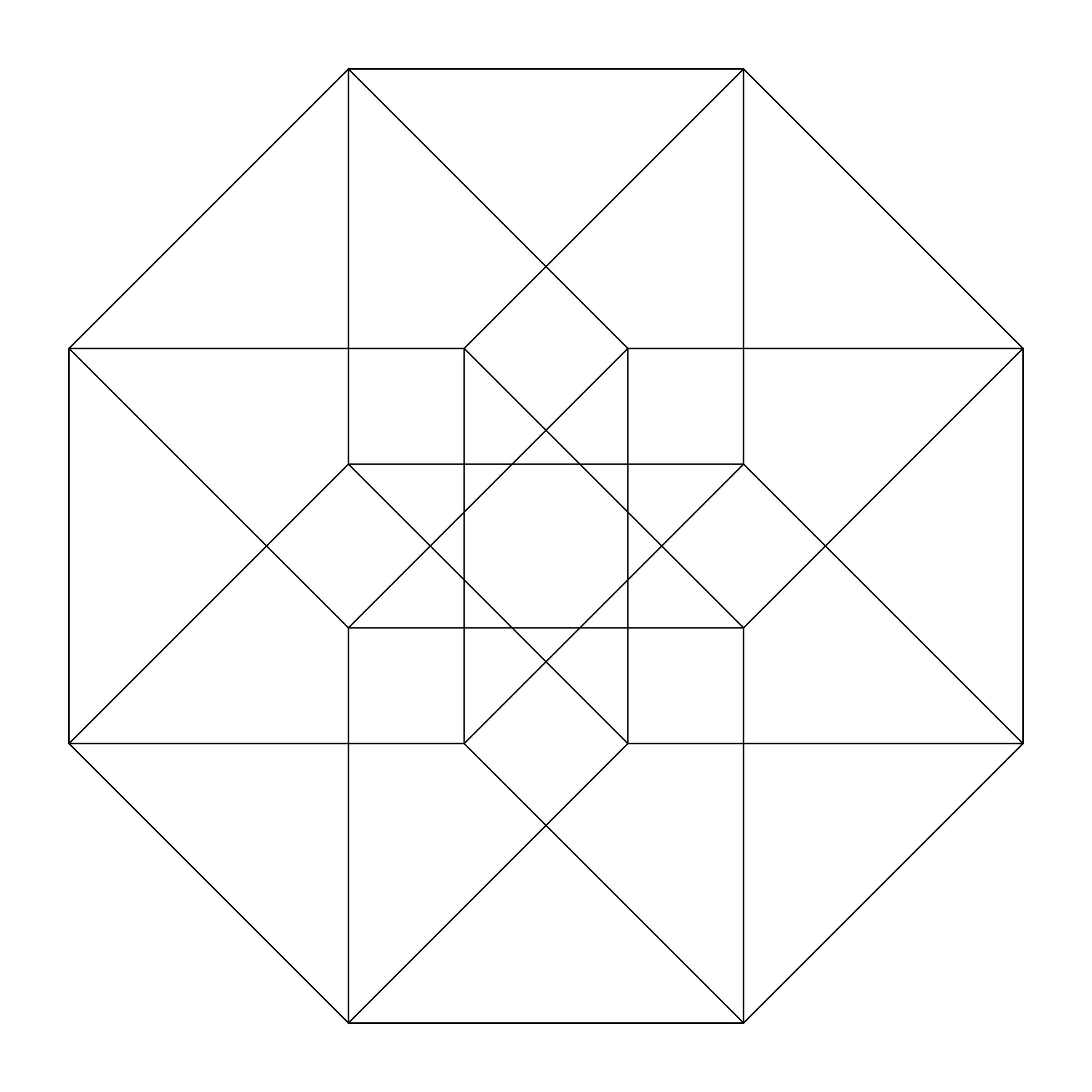 8 squares illusion png