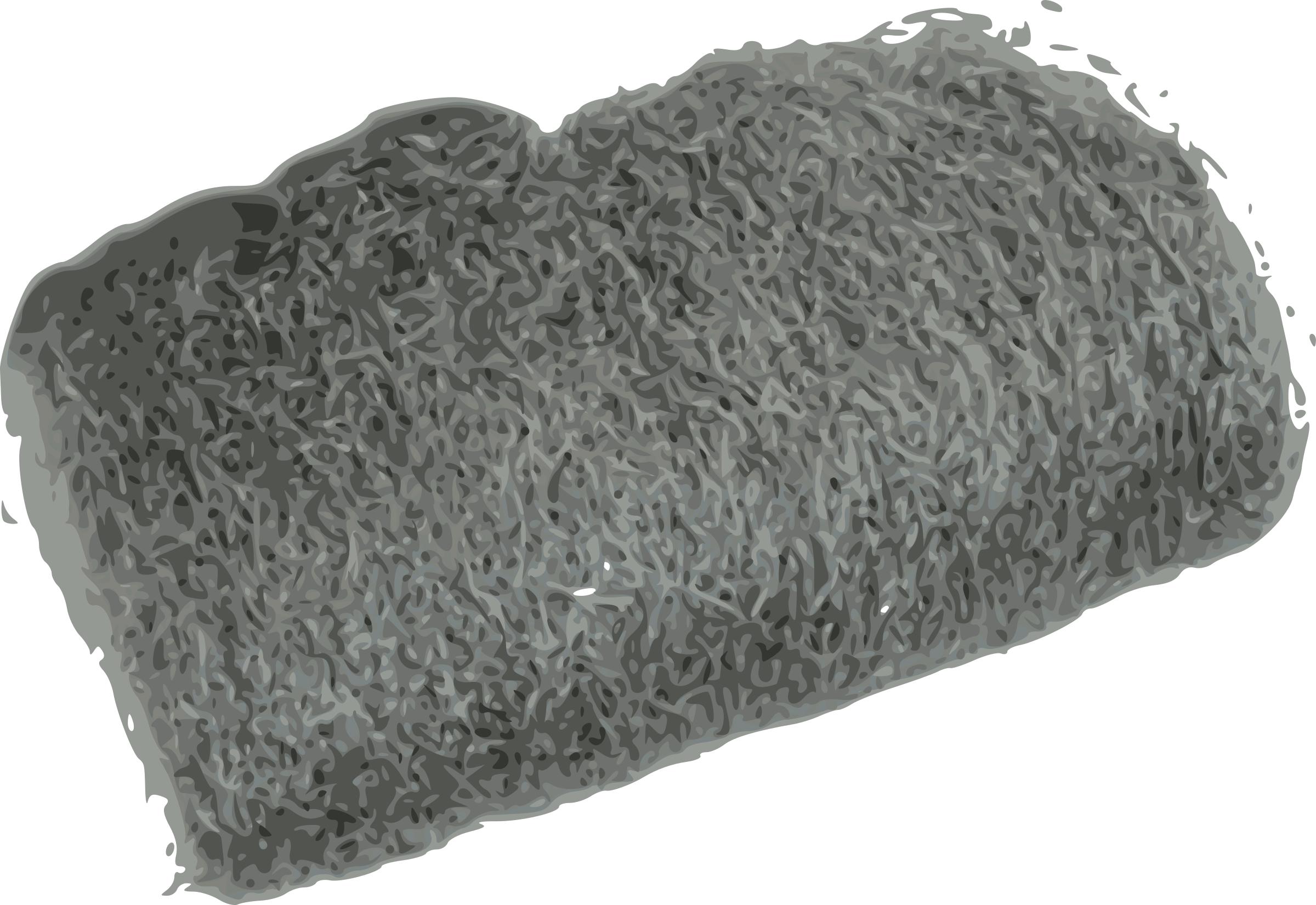 A pad of steel wool png