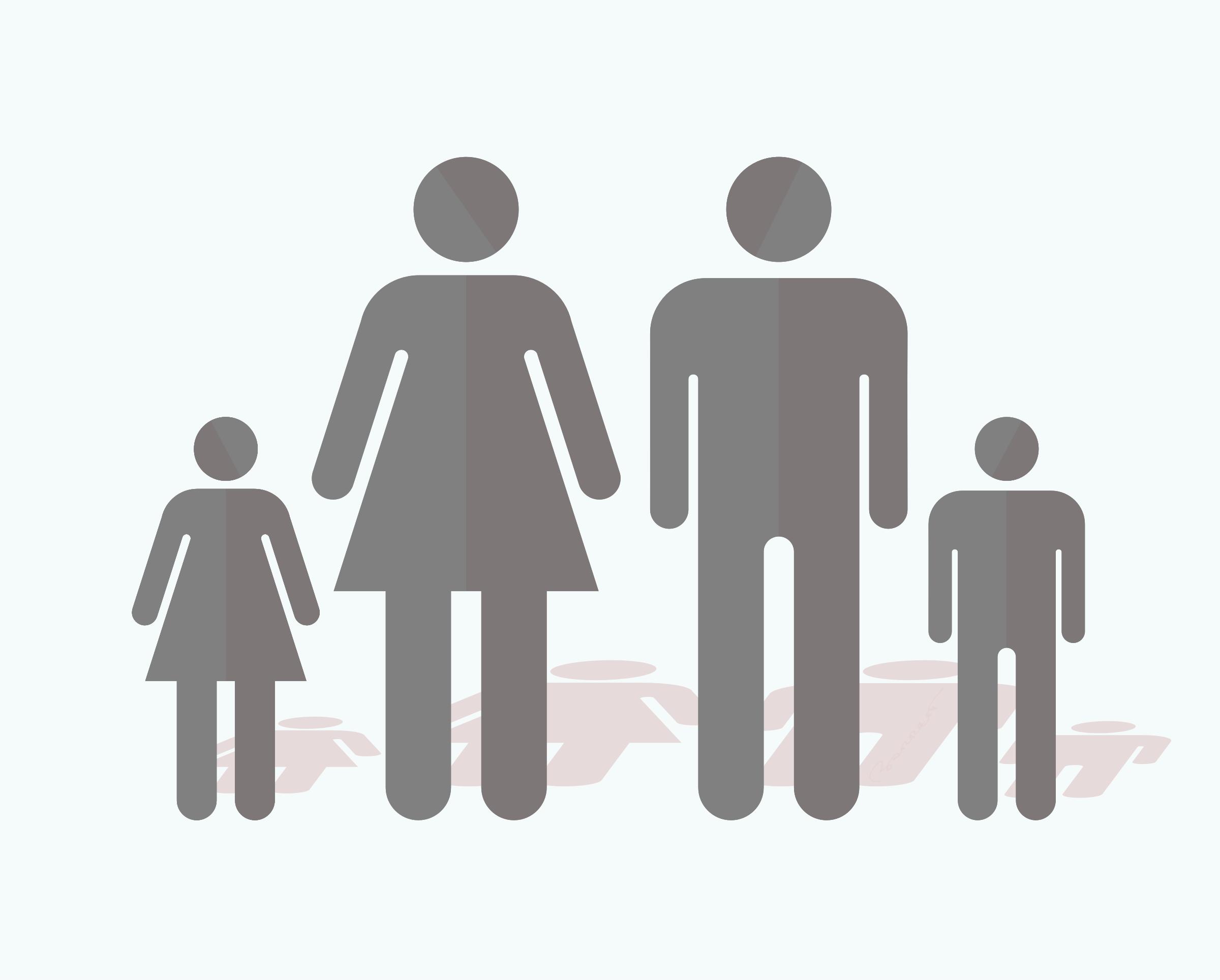 A Remixed Silhouette Family  png