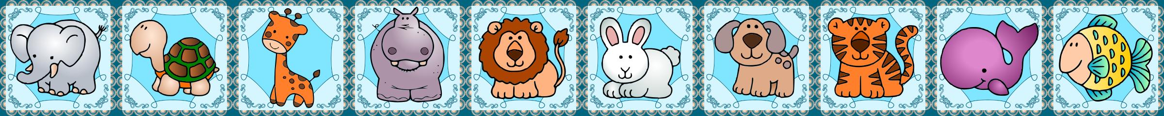 adesivo infantil (Animal Stickers for Kids) png