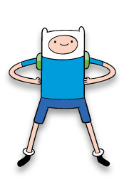 Adventure Time Courageous Finn icons