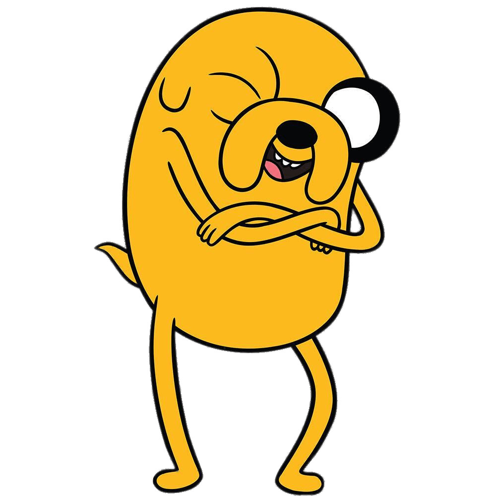 Adventure Time Jake the Dog Blinking png