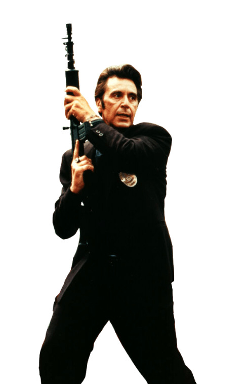Al Pacino Holding Gun png