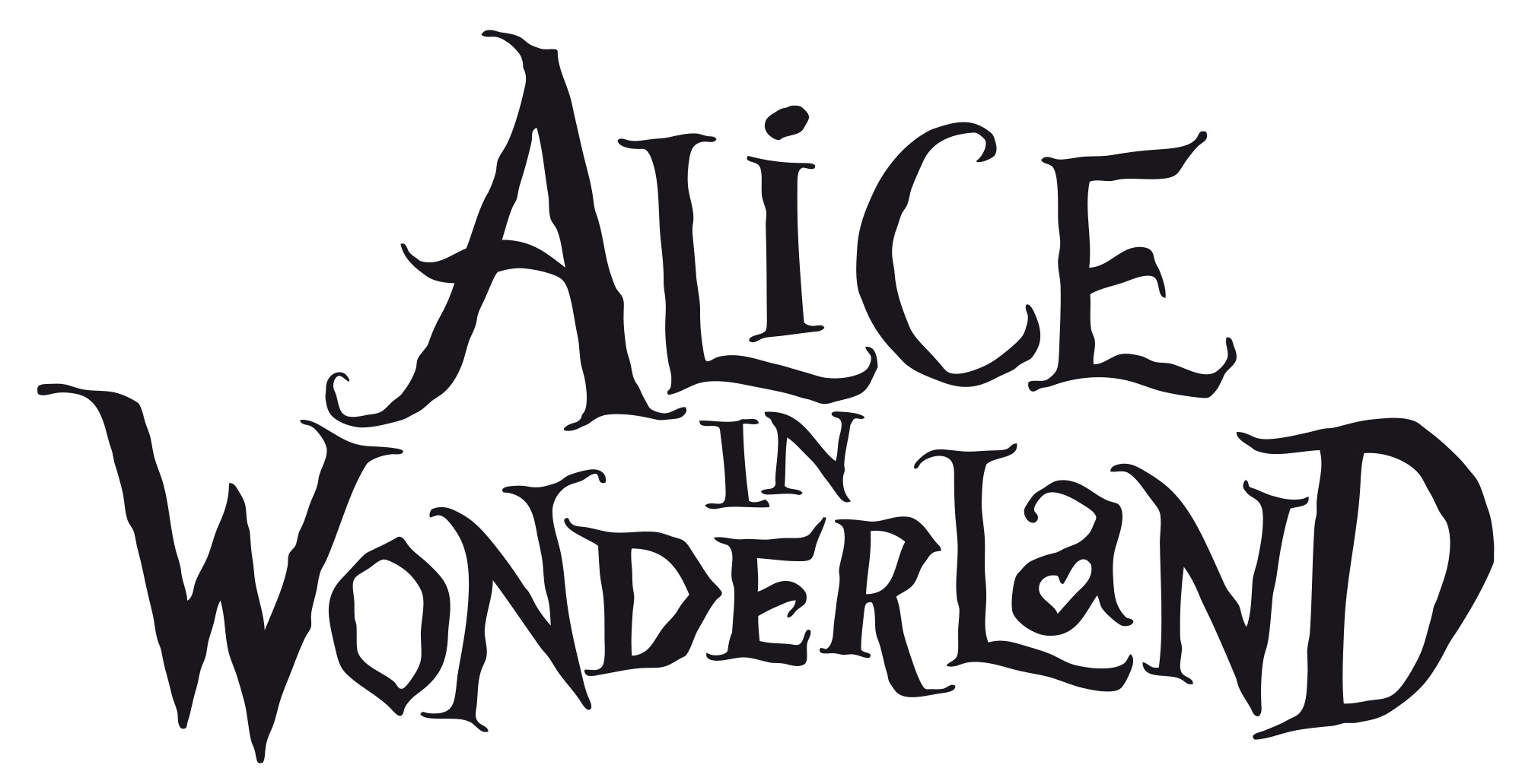 Alice In Wonderland Logo icons