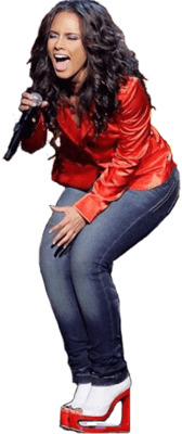 Alicia Keys Singing Loud png icons