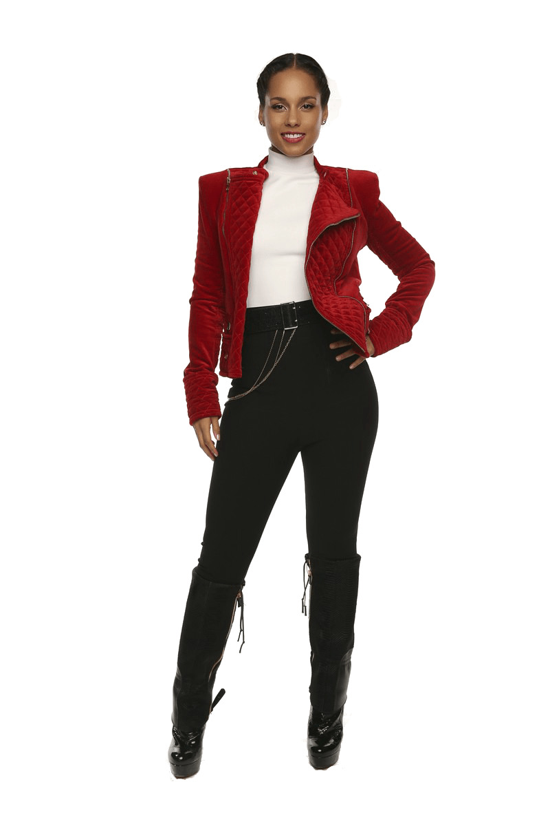 Alicia Keys Standing png icons
