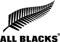 All Blacks Rugby Team Logo icons