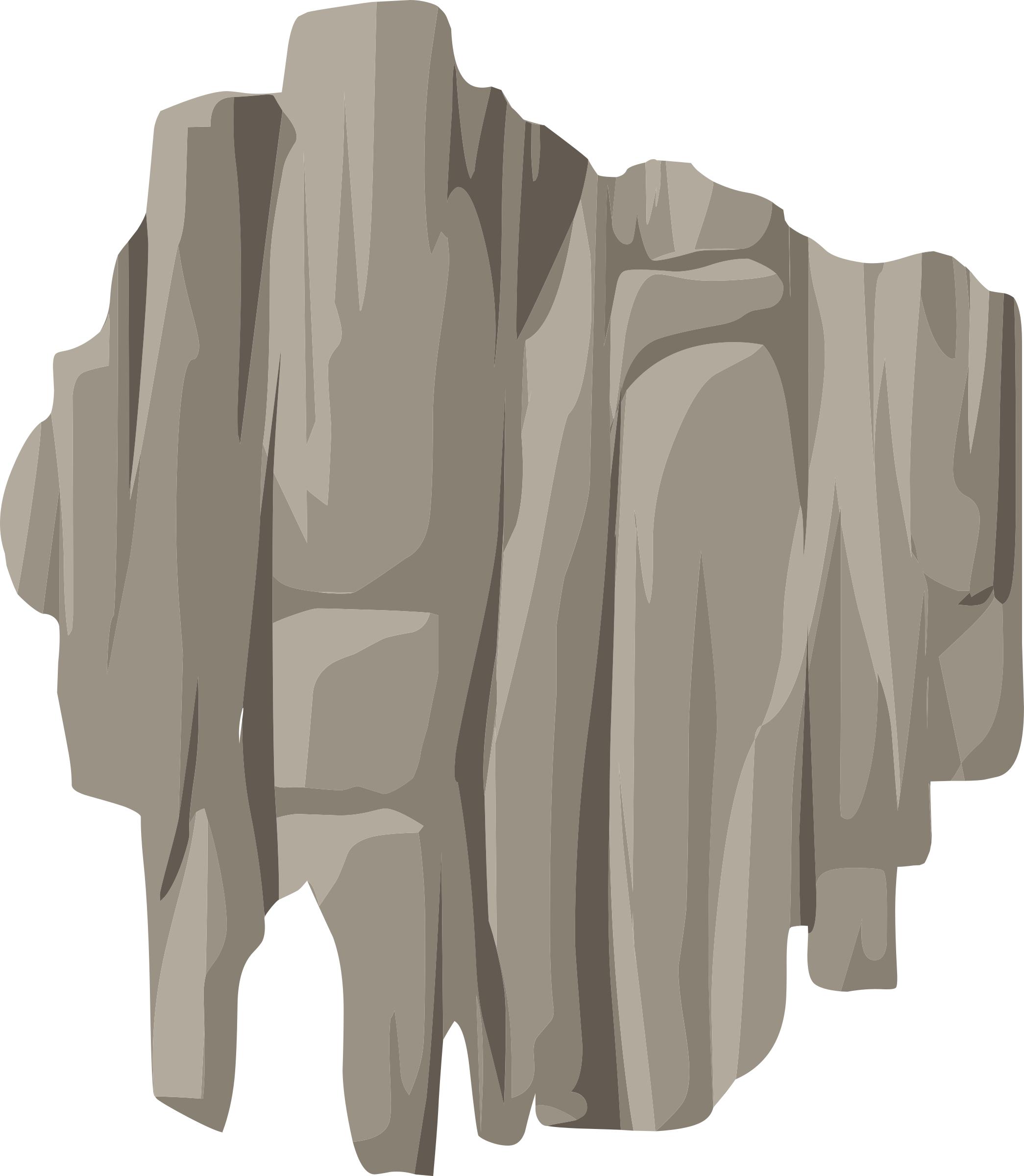 Alpine Landscape Cliff icons