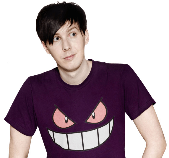 AmazingPhil Purple Tshirt png icons