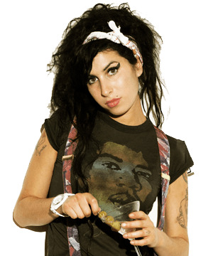Amy Winehouse Thinking icons