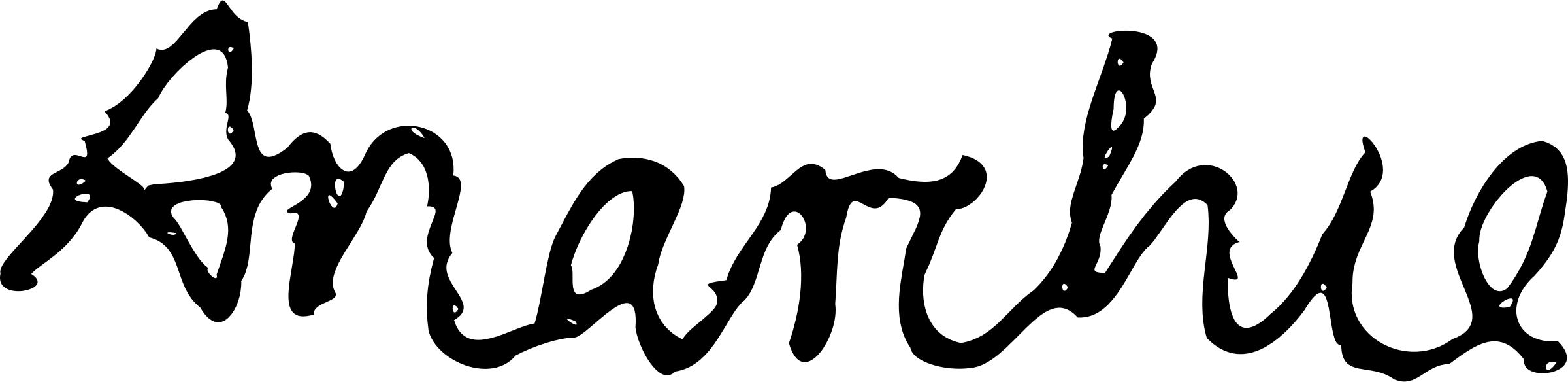 Anarchie Graffito png
