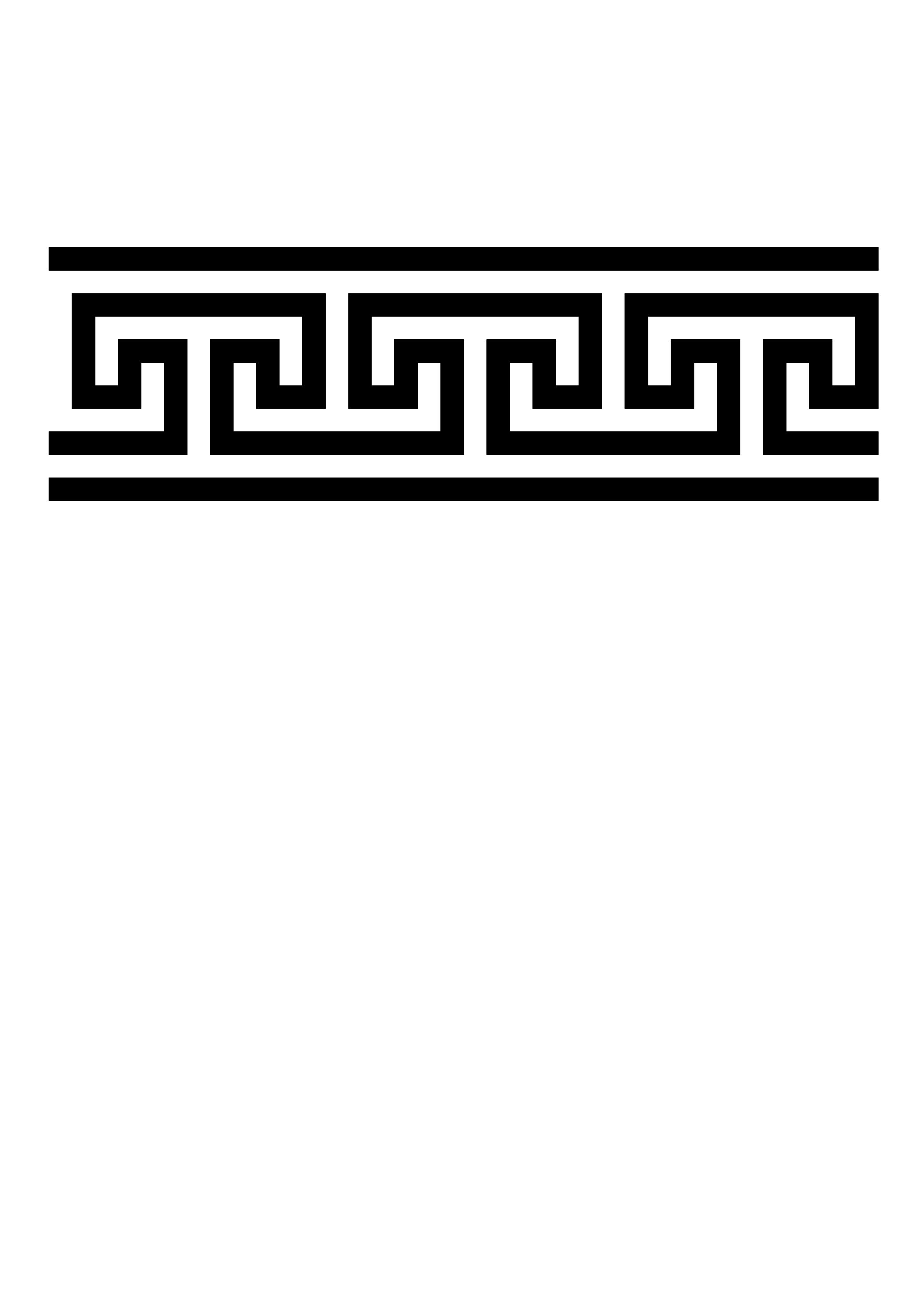 Ancient Greek Meander 2 PNG icons