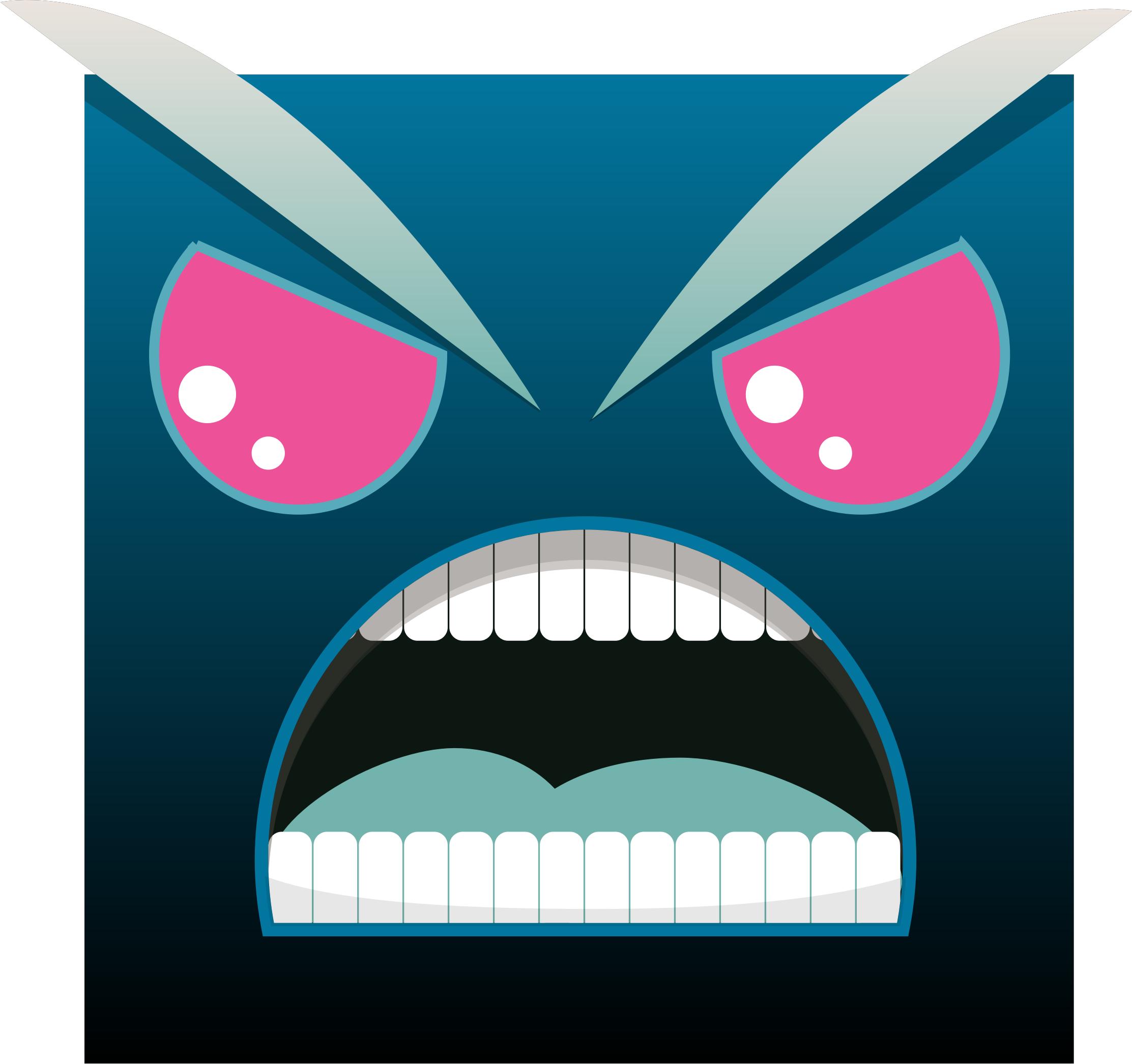Angry Square png