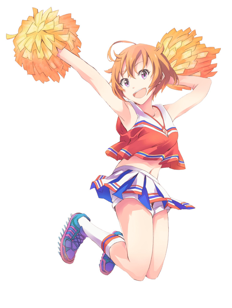 Anime Cheerleader Jumping png icons