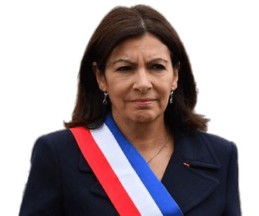 Anne Hidalgo Mayor Of Paris icons
