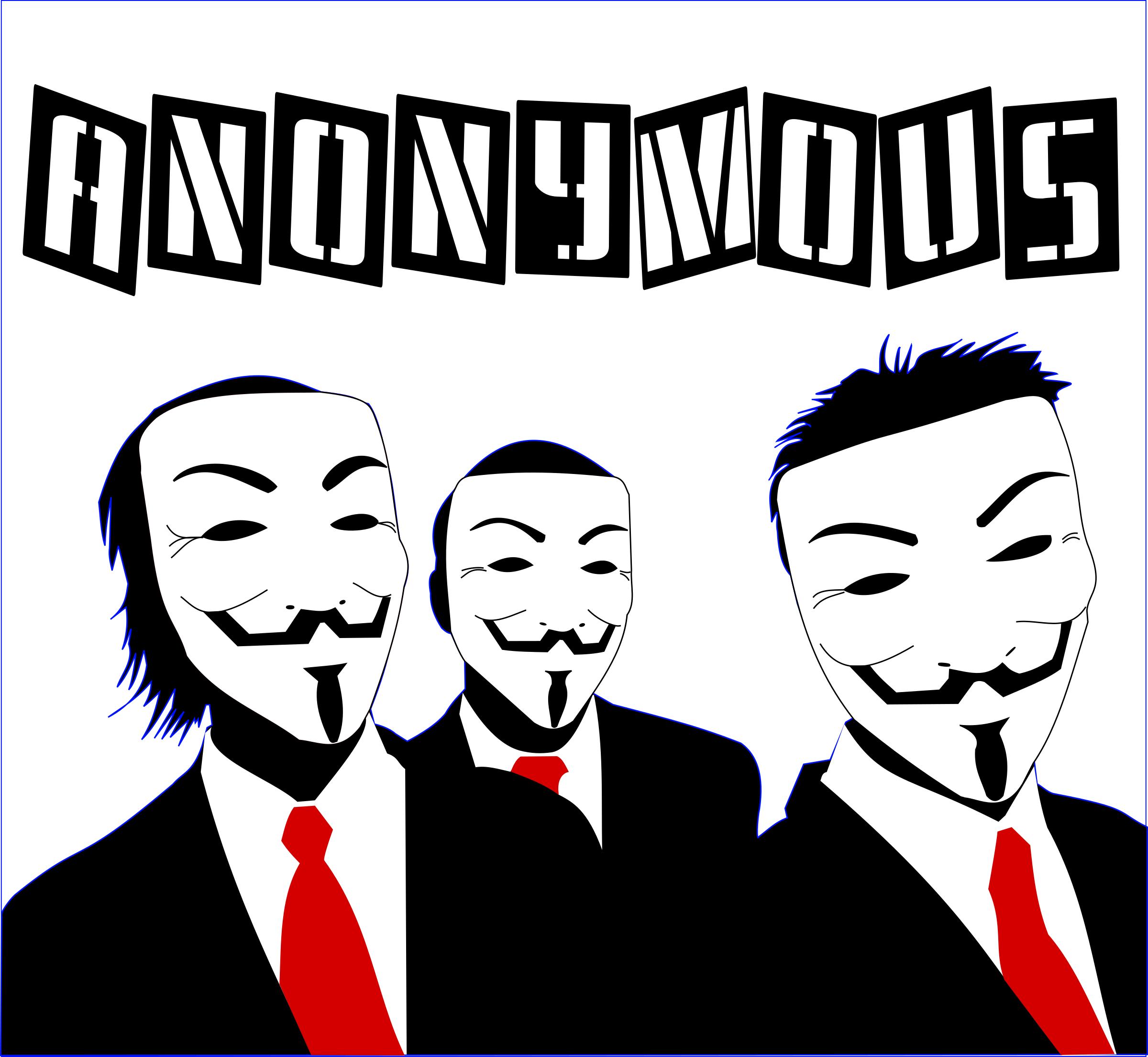 Anonymous people png