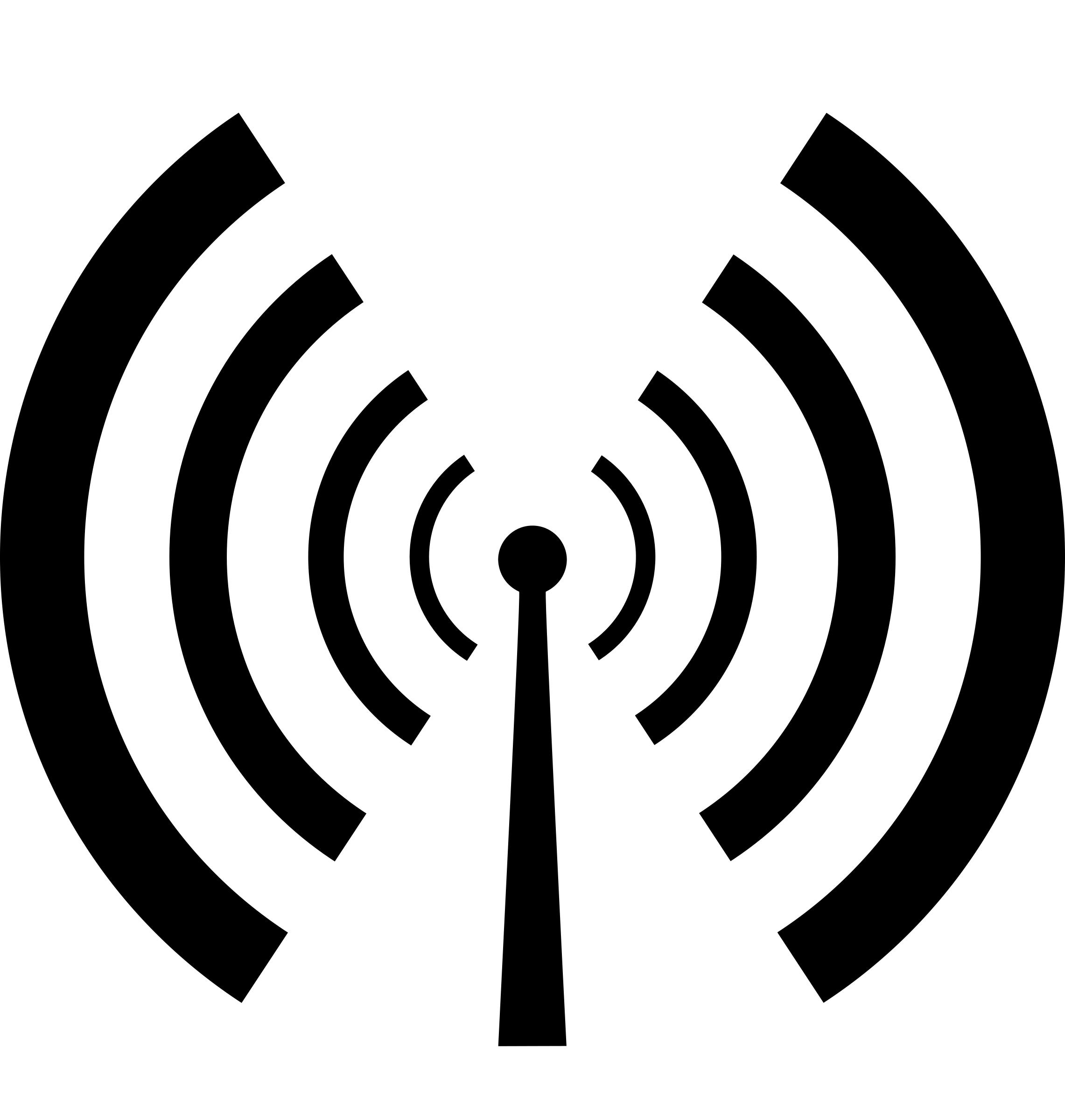 Antenna and radio waves png