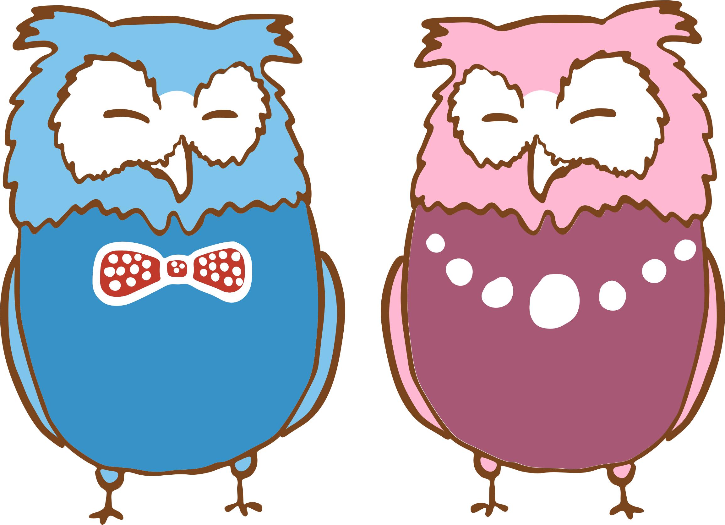 Anthropomorphic Owls 2 PNG icons
