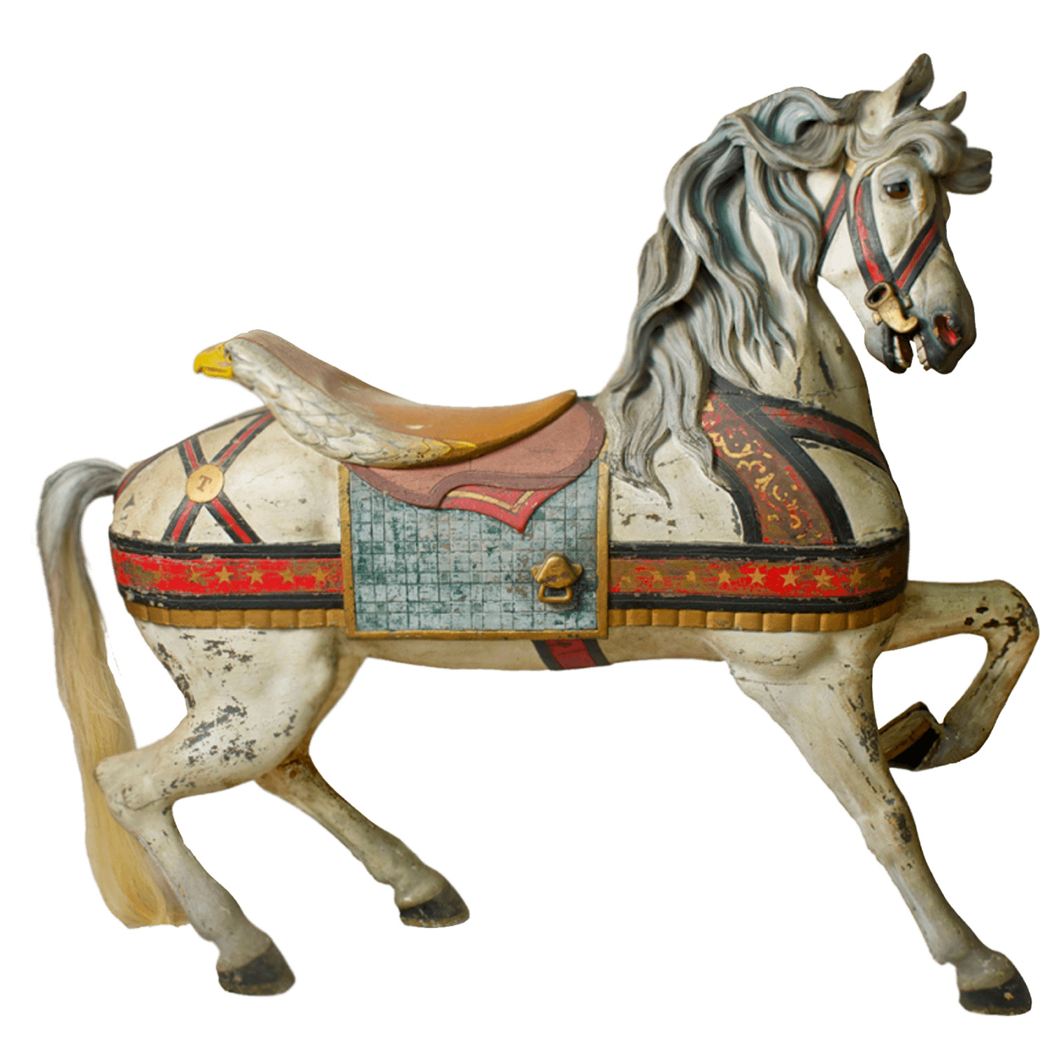 Antique Carousel Horse png