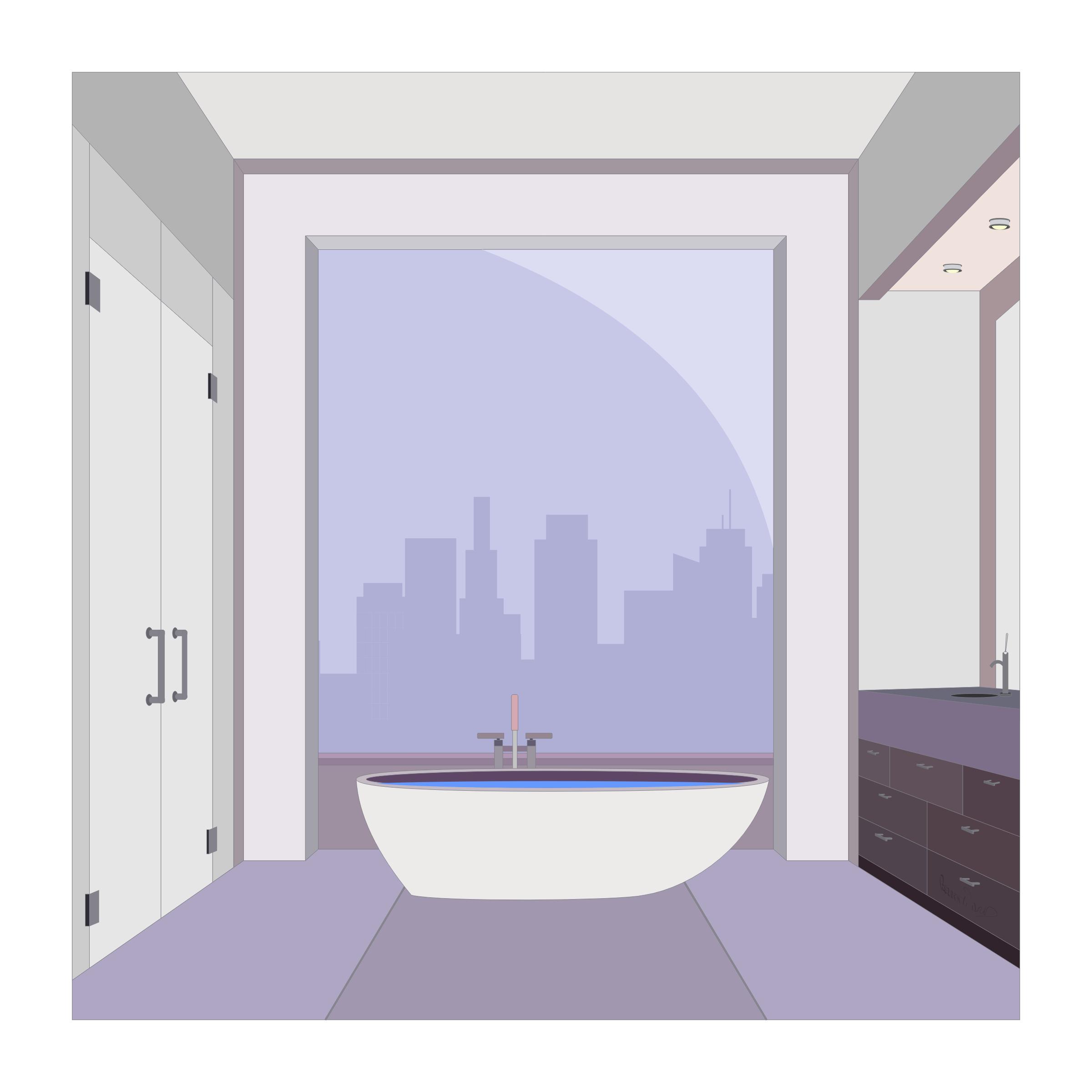 Apartment Bathroom PNG icons