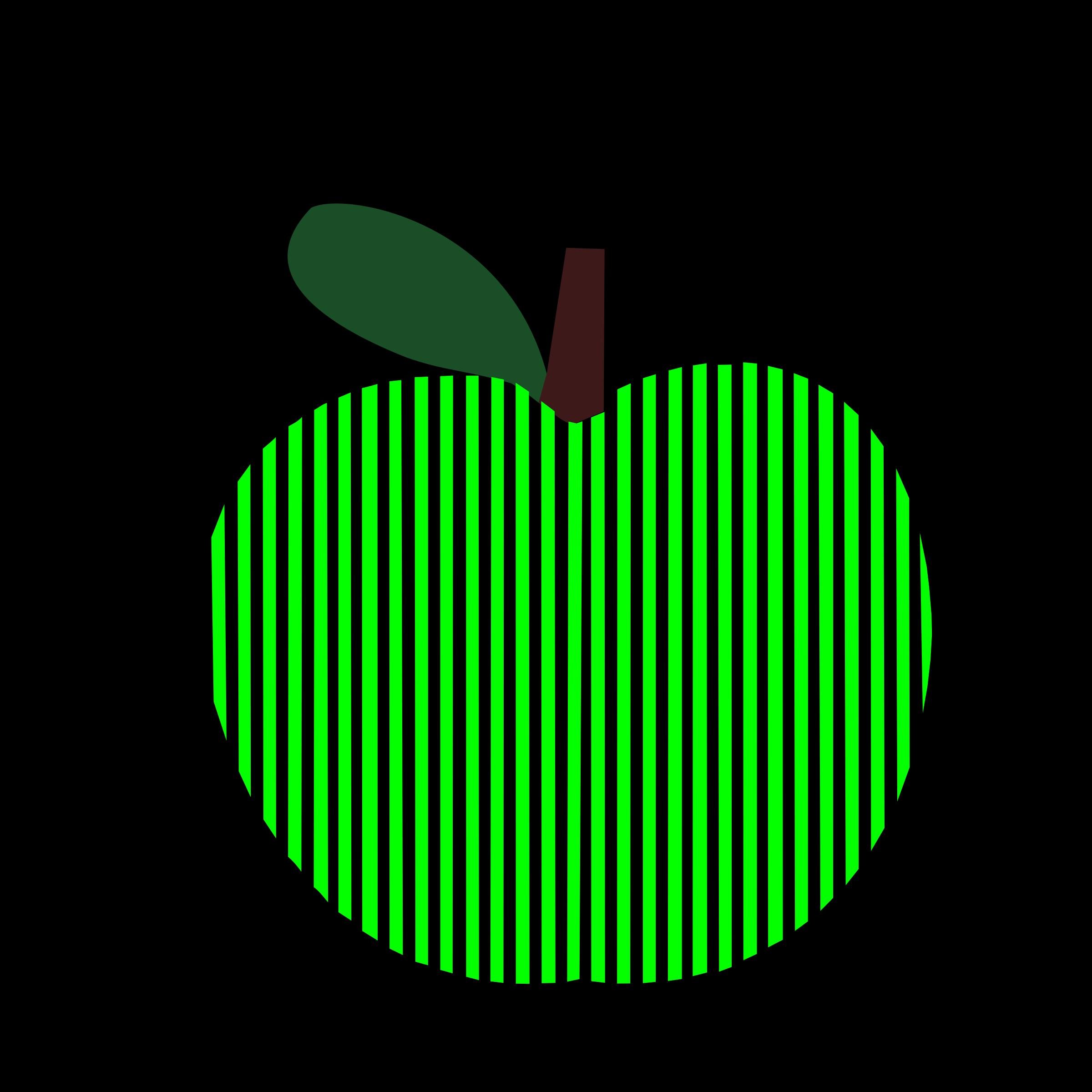 apple -striped -03 png