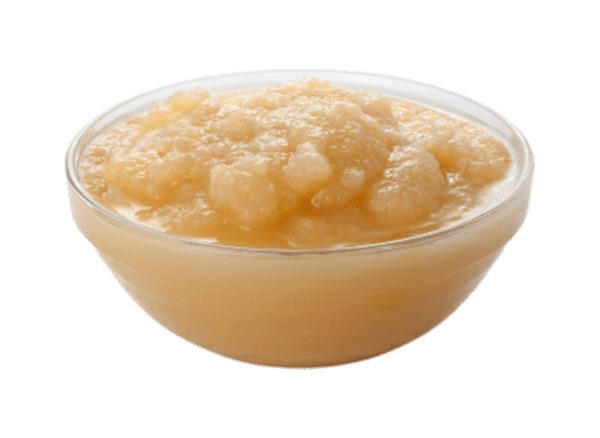 Applesauce In Round Transparent Pot png icons