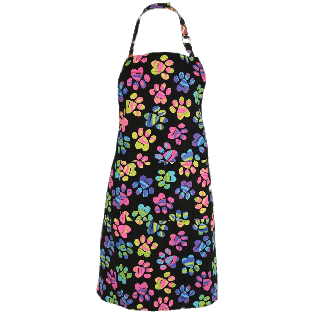 Apron With Printed Paws png icons