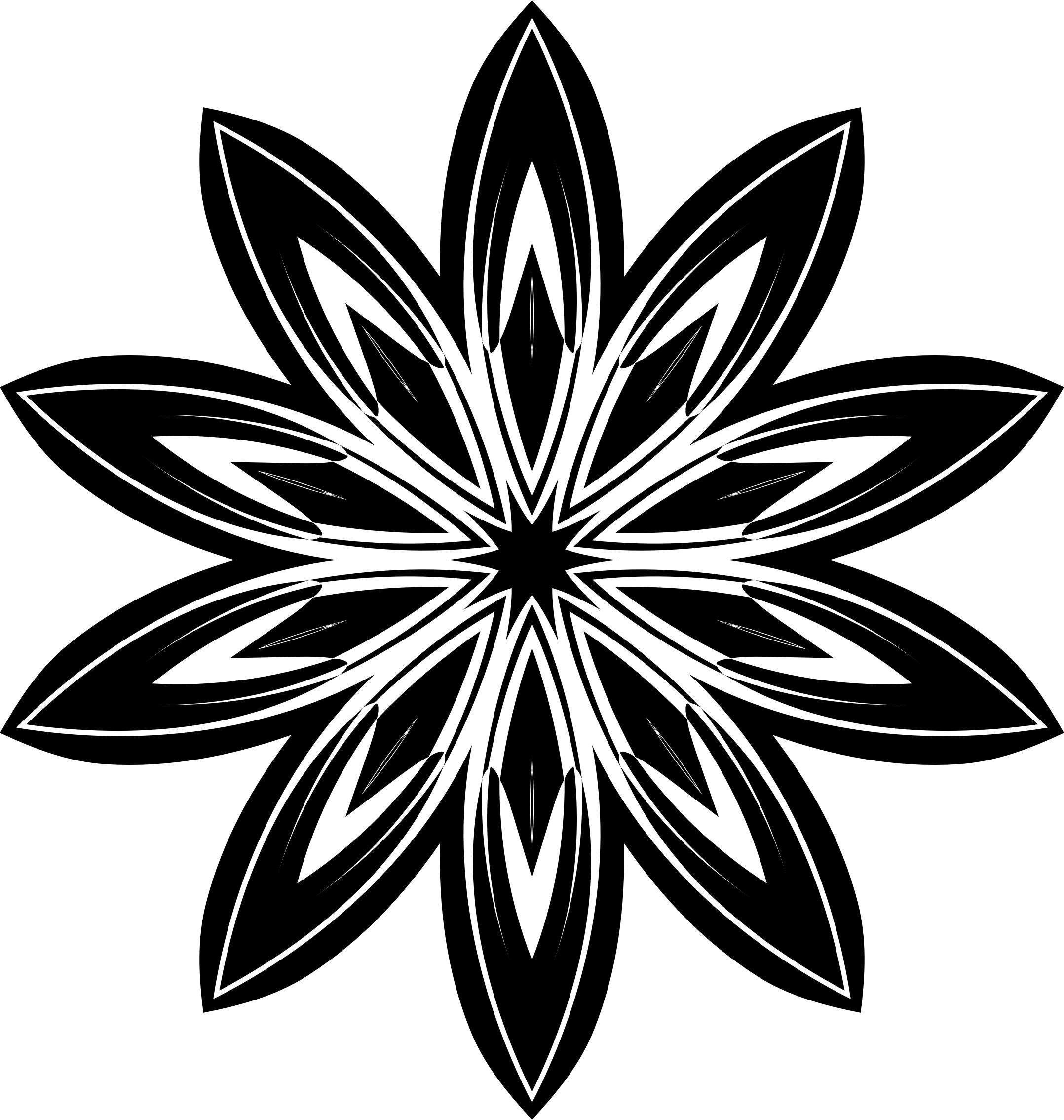 Arbitrary Flower Silhouette png