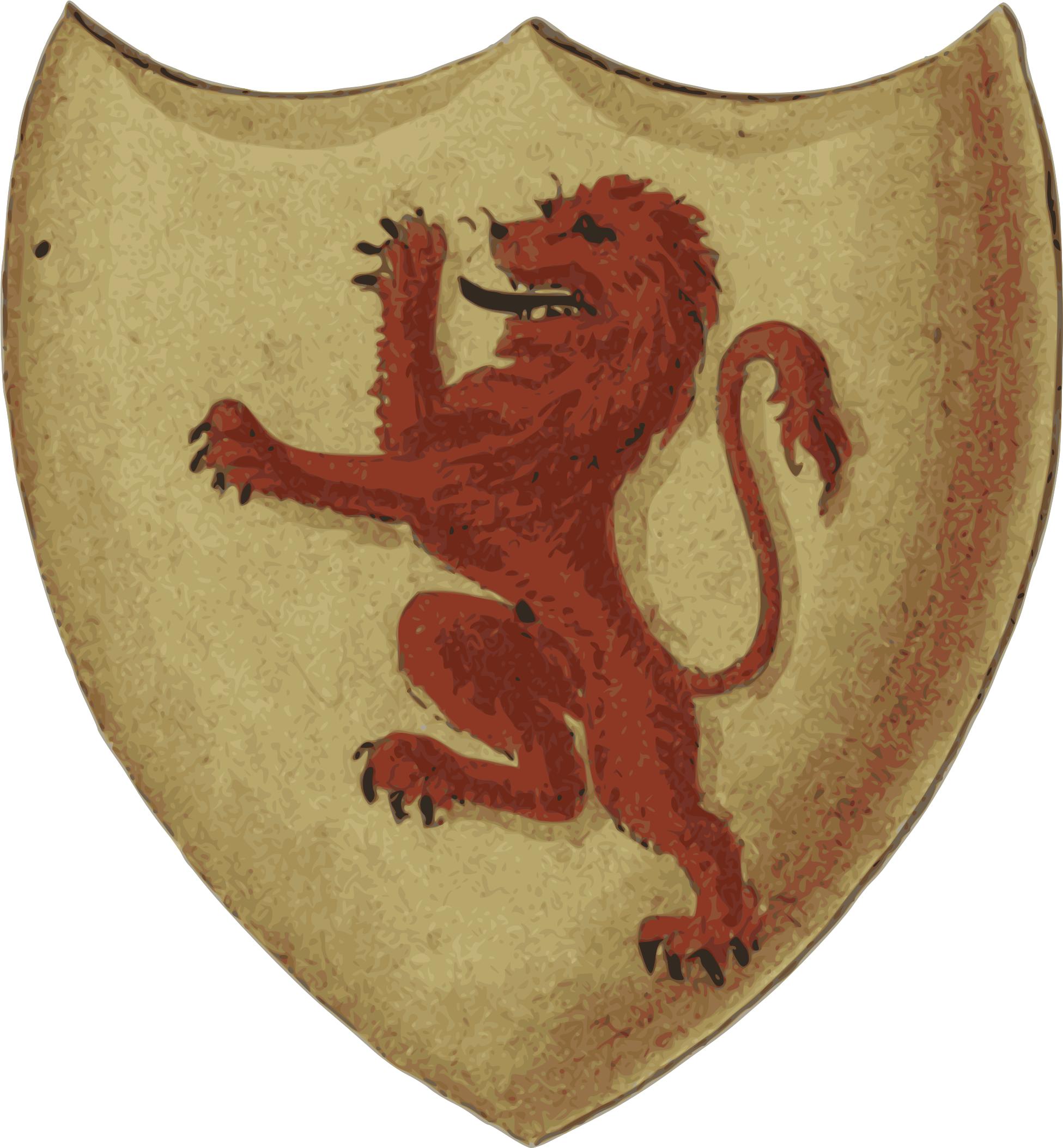 Arfbais Tywysog Powys | Arms of the Prince of Powis png