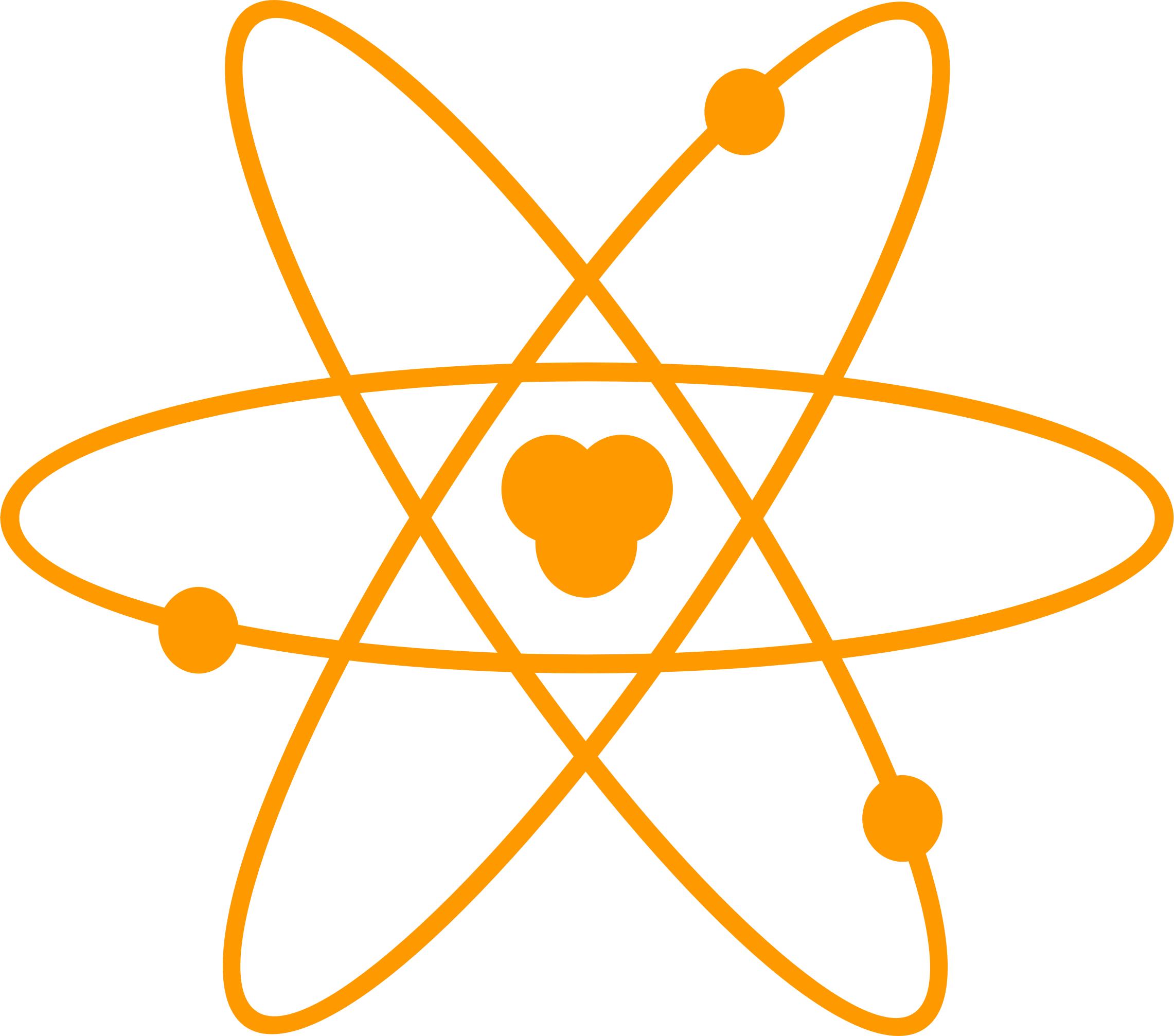 Atom Orange png