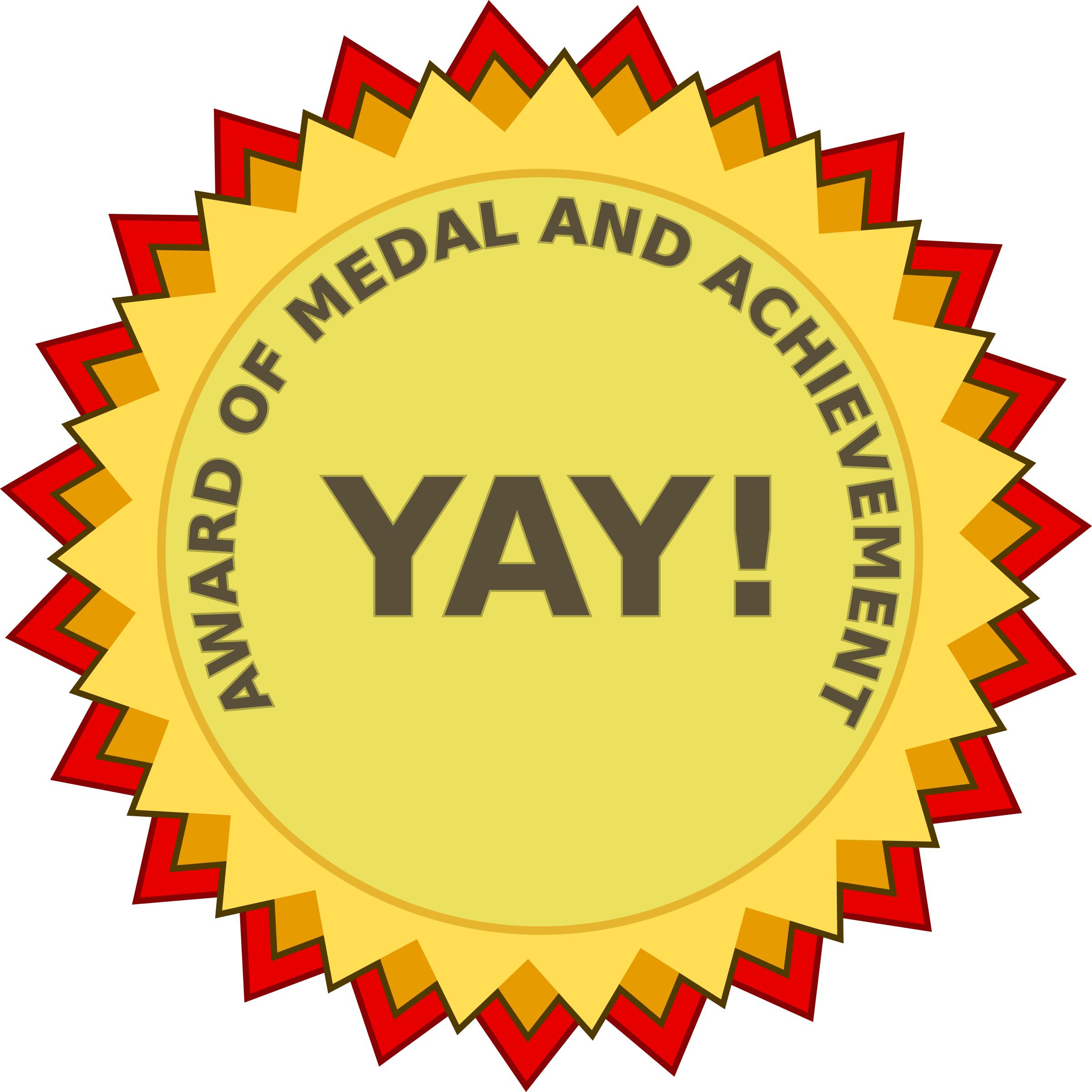 Award of Medal and Achievement (path text) png