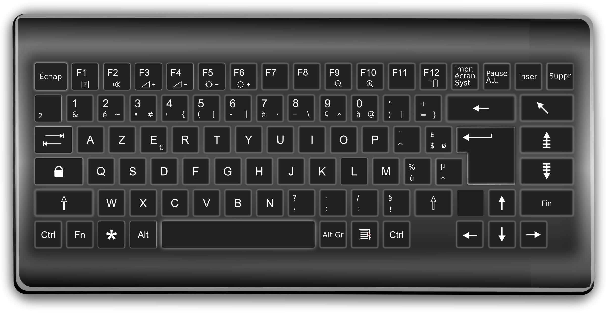 Awesome Keyboard (French) png