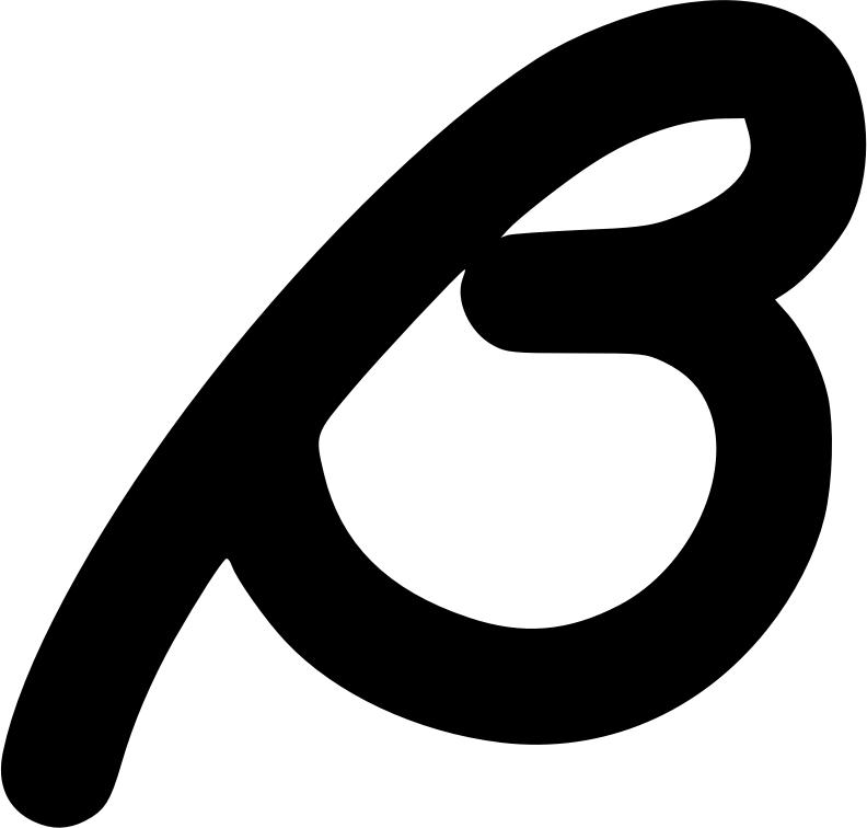 B for Bluetooth icon png
