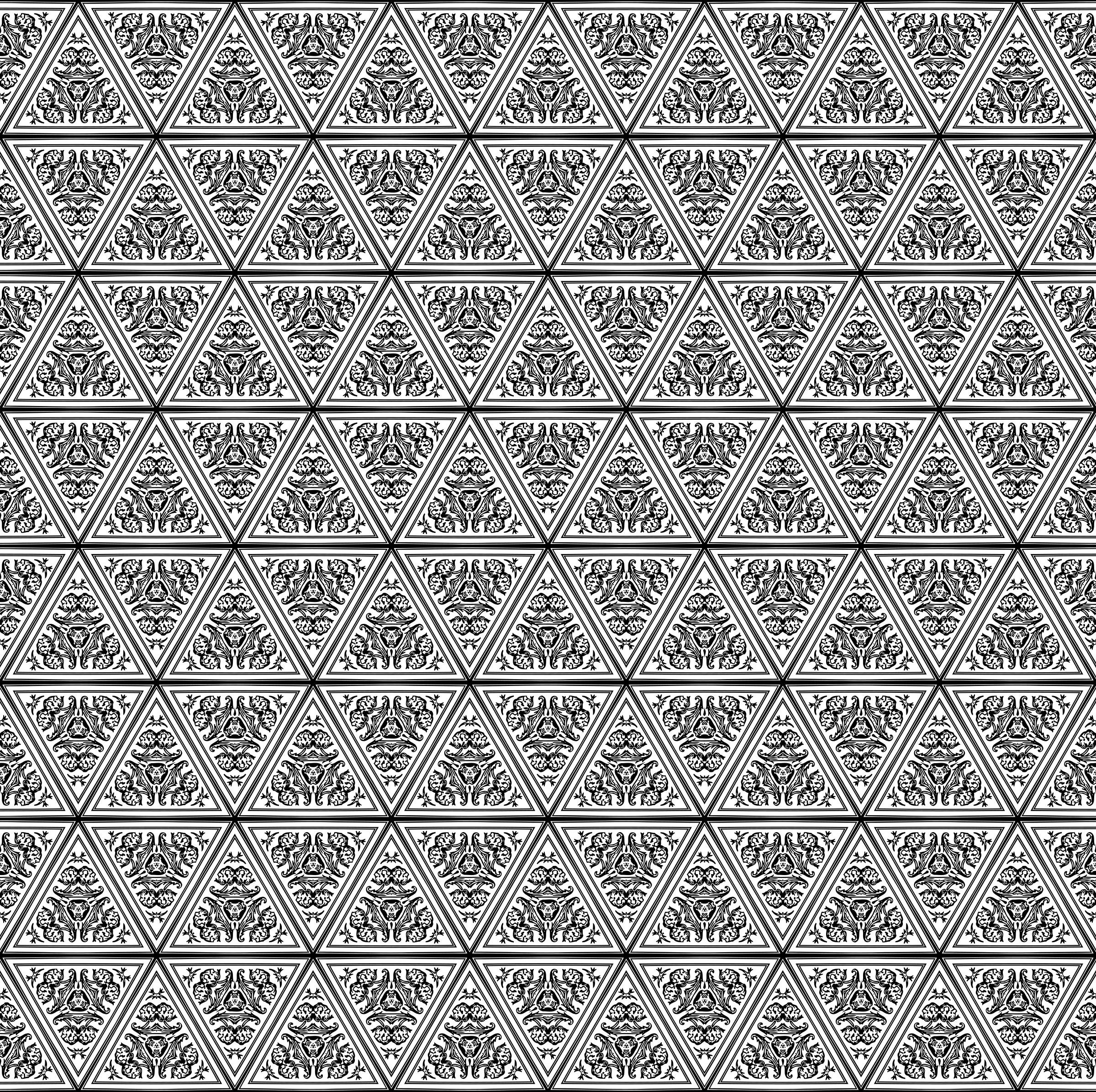 Background pattern 109 (black and white) png