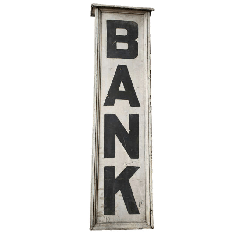 Bank Sign icons
