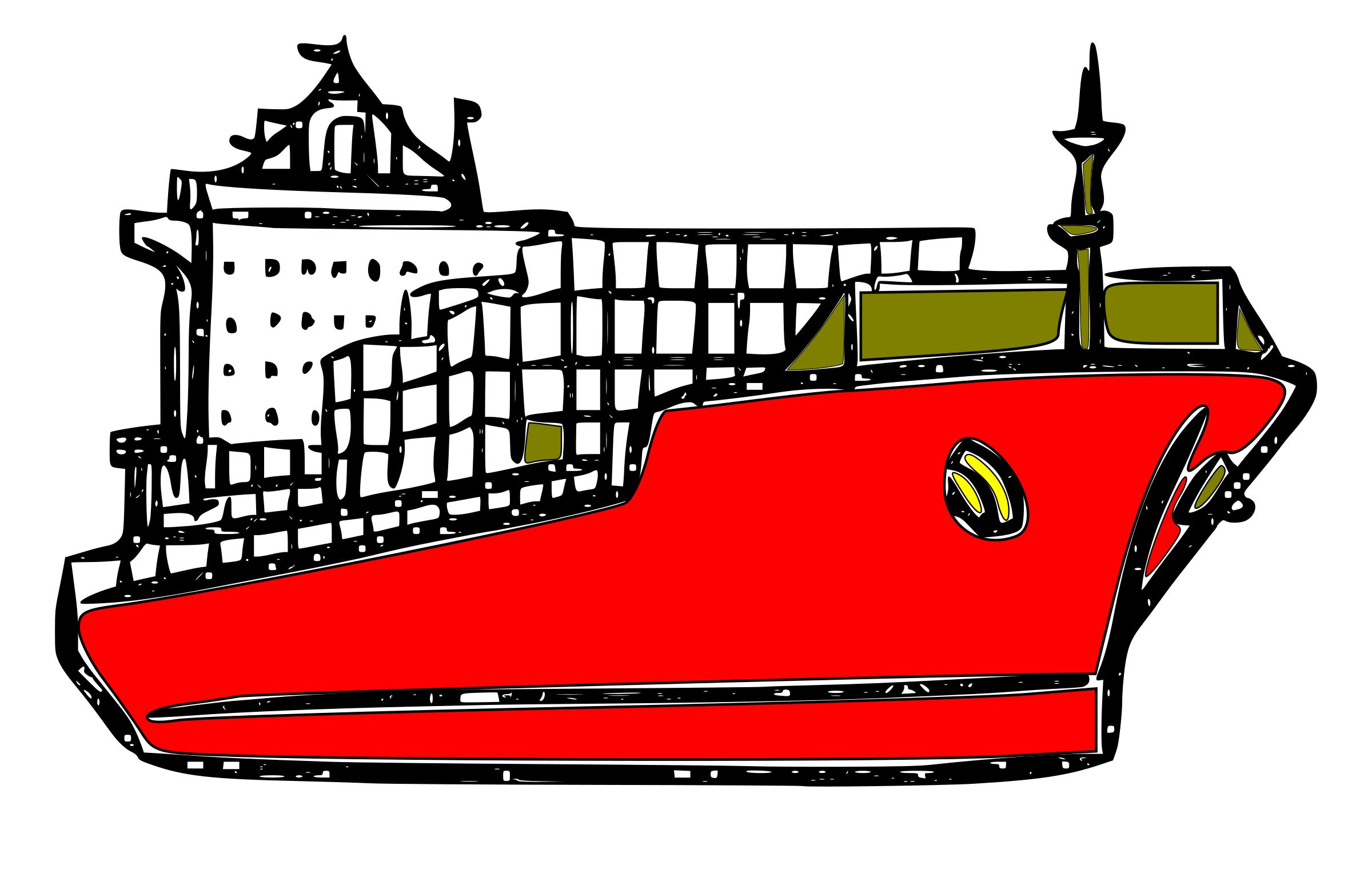 barco carguero png