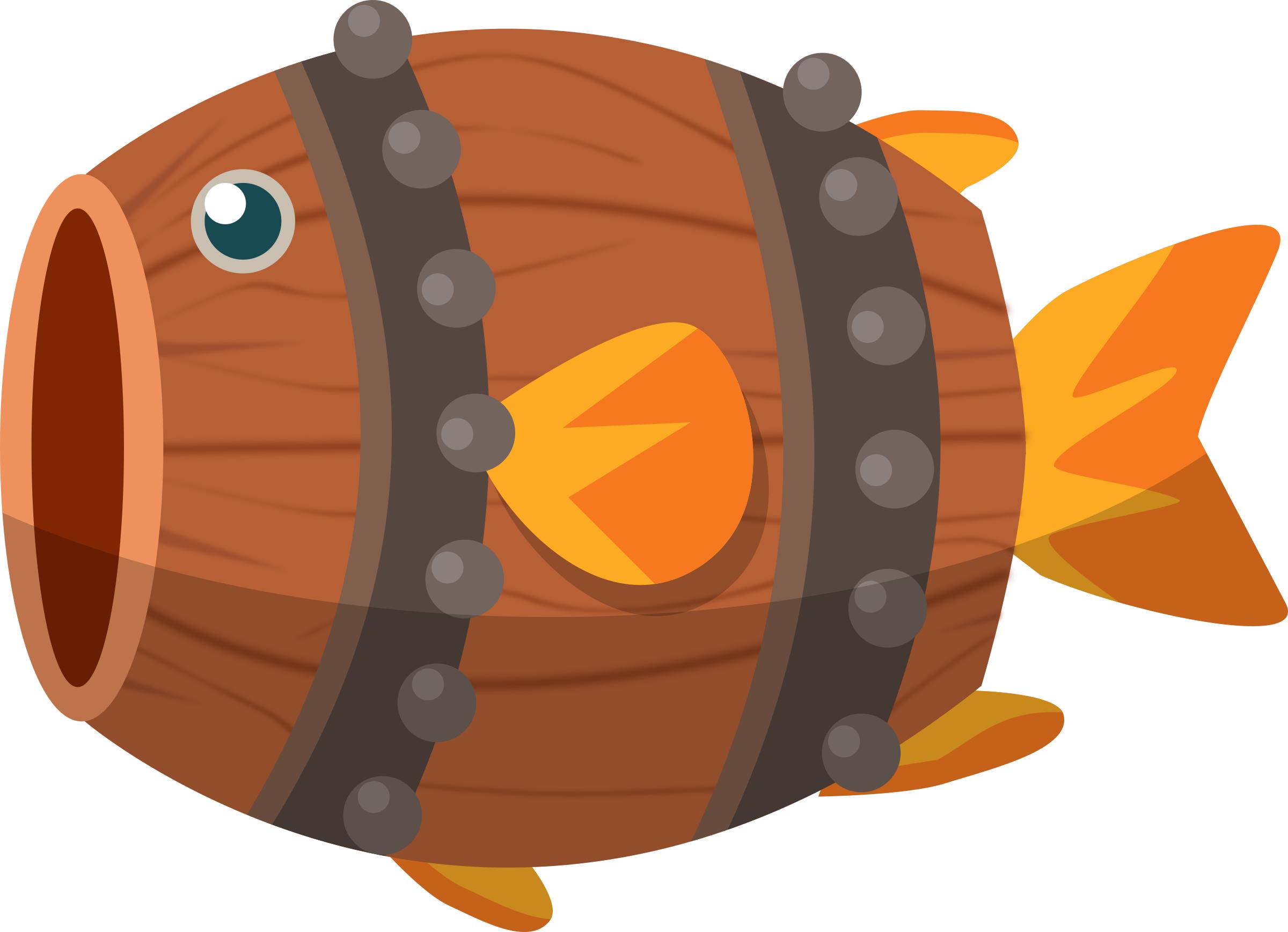 Barrel Fish png