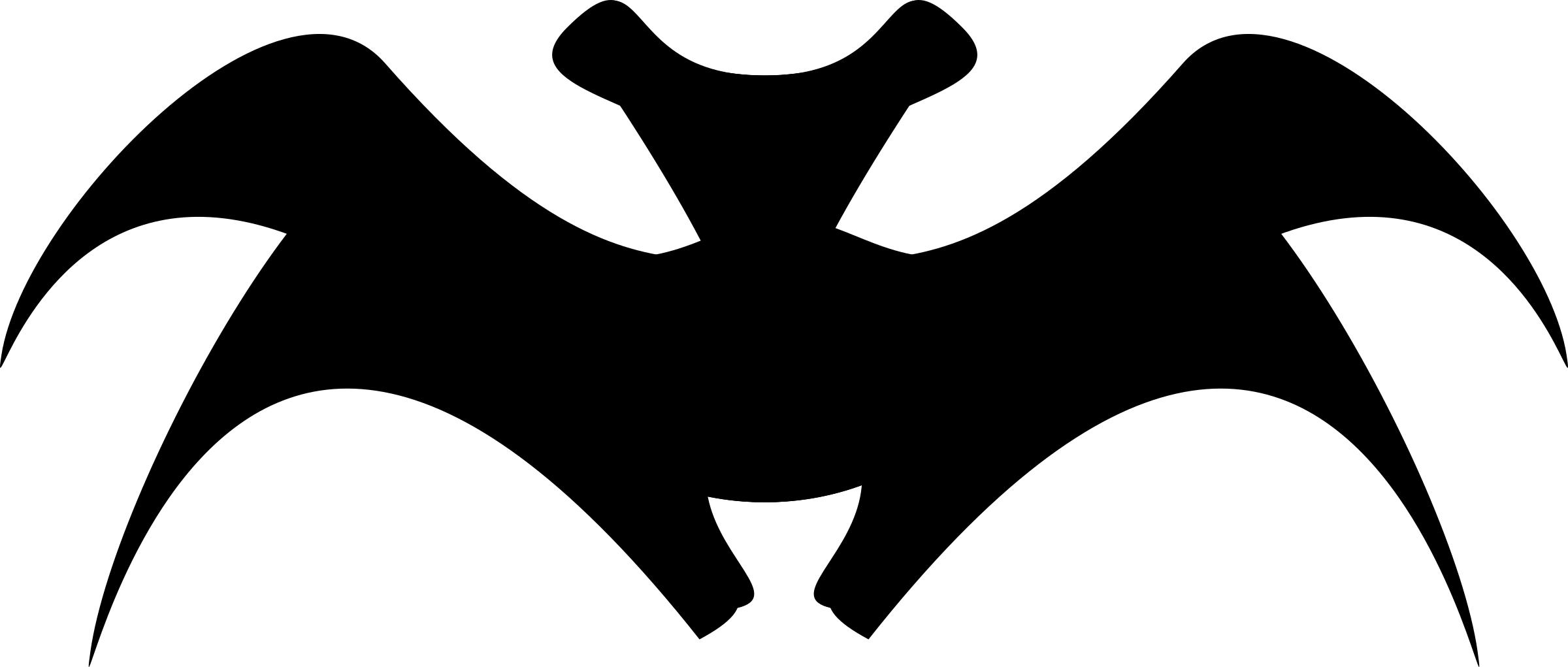 bat silhouette png