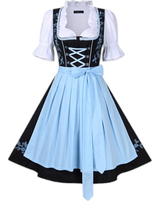 Bavarian Dirndl Dress png icons