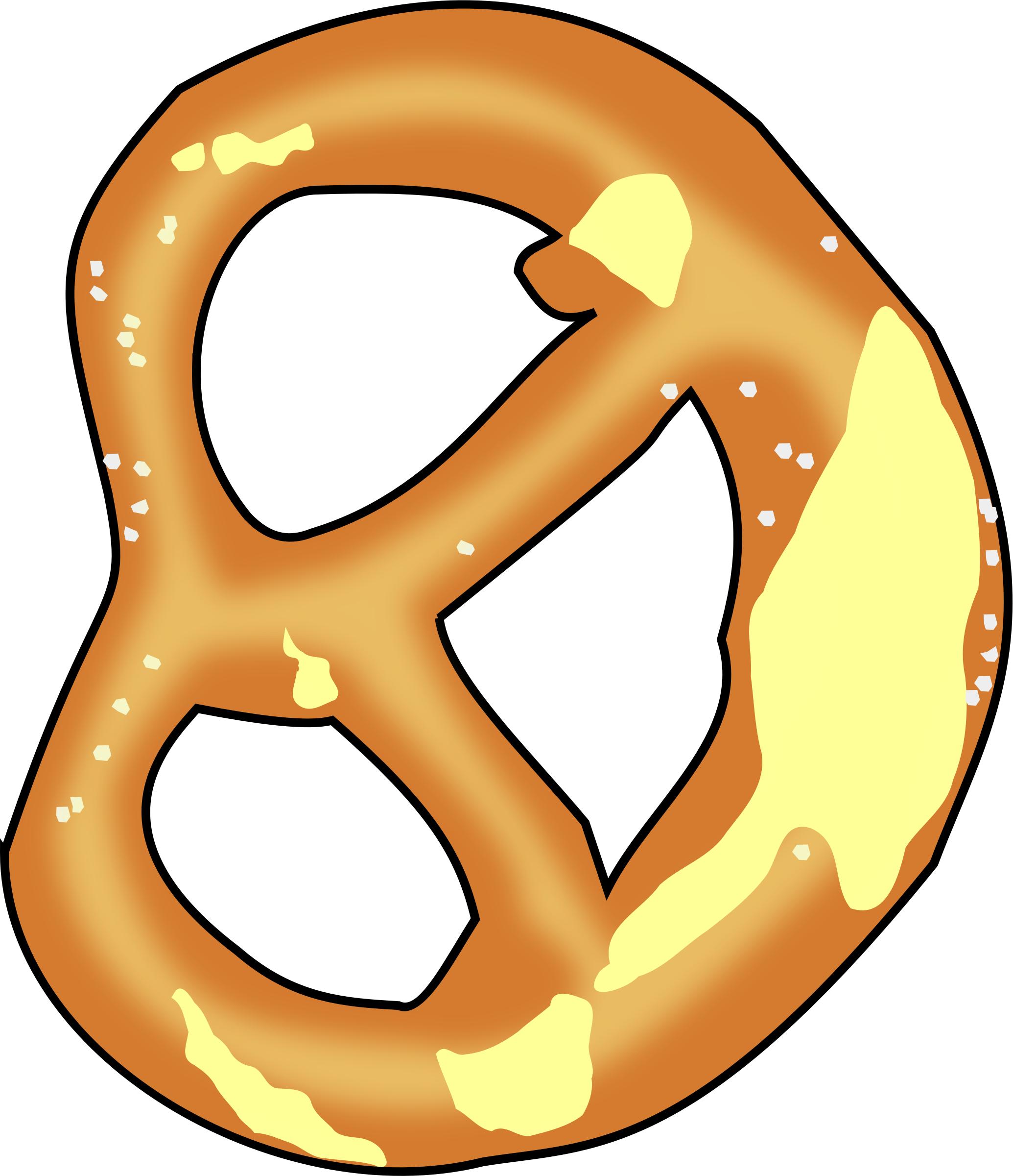 Bavarian pretzel png