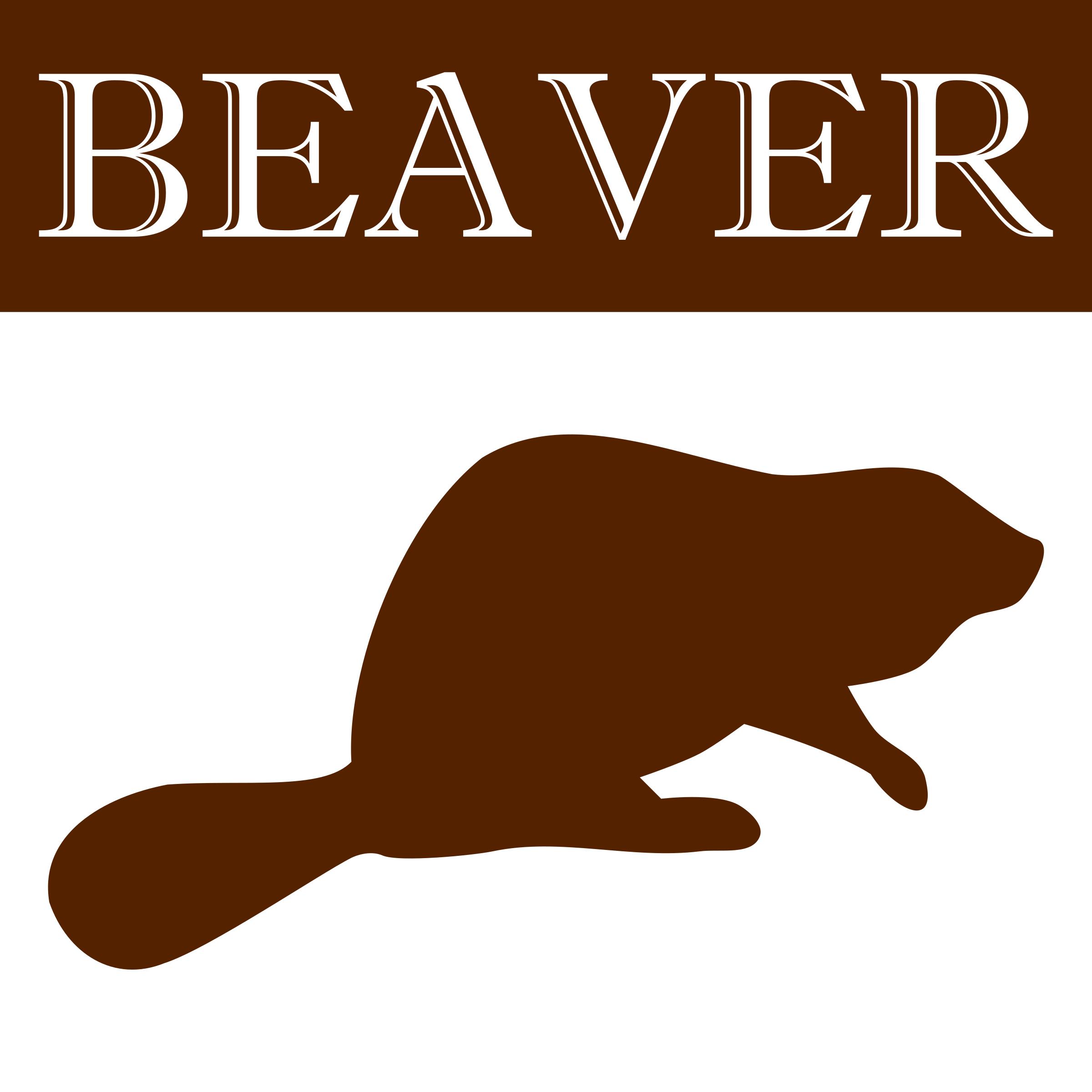 Beaver silhouette icon png