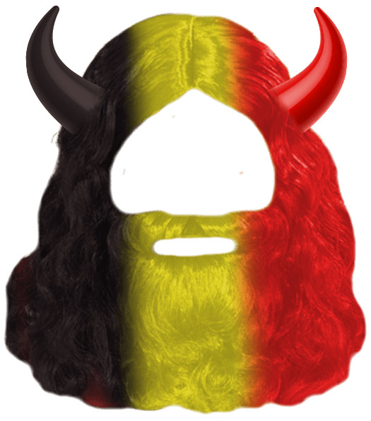Belgium Red Devil Mask icons