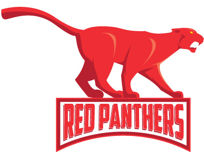 Belgium Red Panthers Field Hockey Logo icons