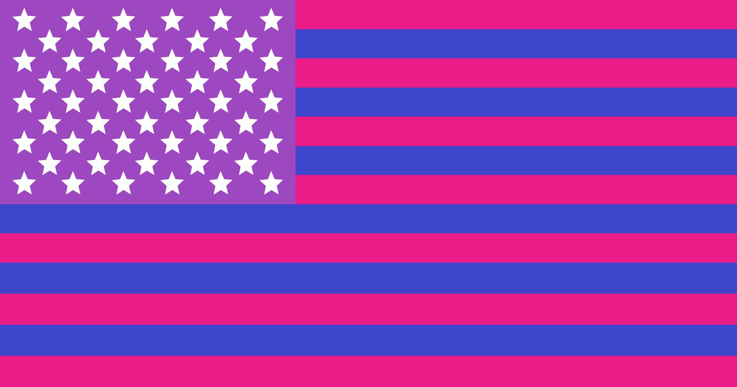 Bi American Flag icons