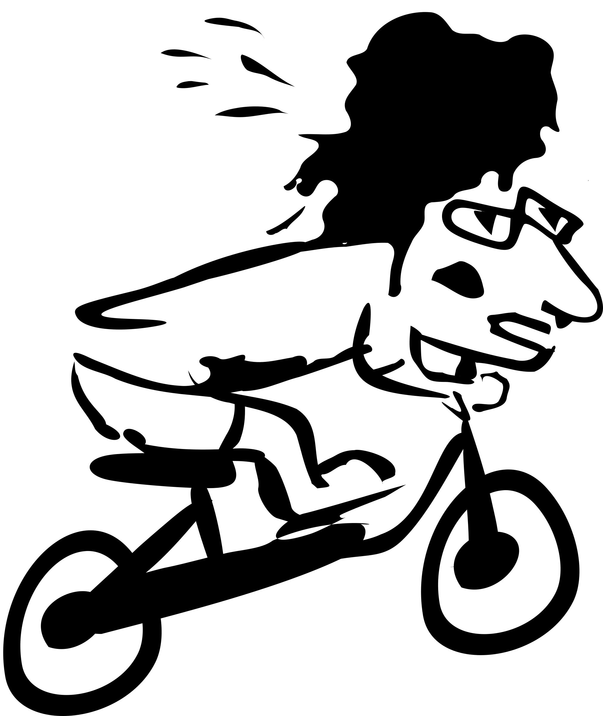 Bike black / white PNG icons